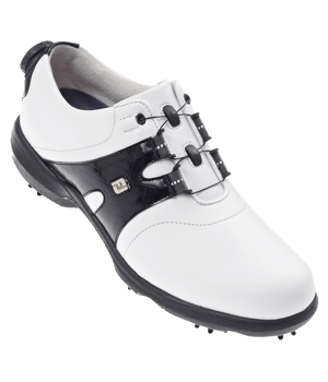 Footjoy Ladies Dryjoys Golf Shoes (White/Black) 2012
