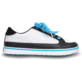 Crocs Ladies Braydn Golf Shoes WhiteBlue