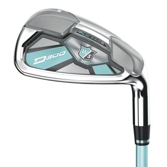 Wilson staff ladies d300 irons (graphite shaft) van kantoor artikelen tip.