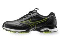 Mizuno Mens Light Style Golf Shoes (Black/Lime) 2012