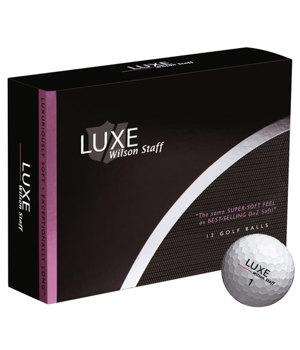 Wilson Staff Luxe Golf Balls (12 Balls)