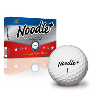 Noodle Plus Long & Soft Golf Balls (12 Balls)