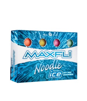 Maxfli Noodle Ice Balls Coloured (12 Balls)