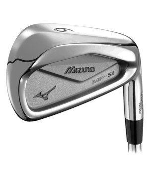 Mizuno MP-53 White Satin Irons (Steel Shaft)