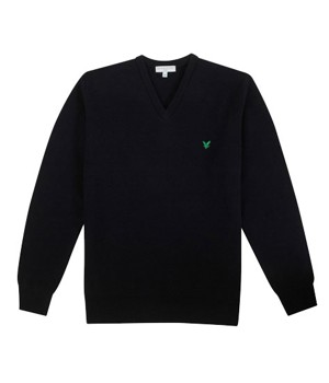 Lyle and Scott Mens Club Lambswool V-Neck Sweater 2011