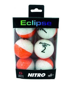 Nitro Eclipse Golf Balls (6 Pack)