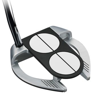 odyssey works versa 2 ball fang lined putter