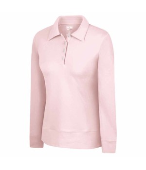 Adidas Ladies Long Sleeve Sueded Jersey Polo Shirt 2011