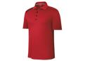 Adidas Mens ClimaCool Mesh Plaid 3-Stripes Polo Shirt
