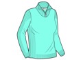 Glenmuir Ladies Paula Supersoft Zip Neck Golf Sweater 2012