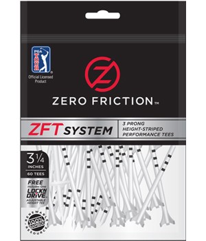 Zero Friction PGA Tour Bamboo System Wood Tees