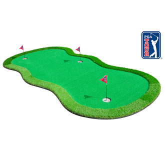 Pga tour pro sized augusta putting green mat van kantoor artikelen tip.
