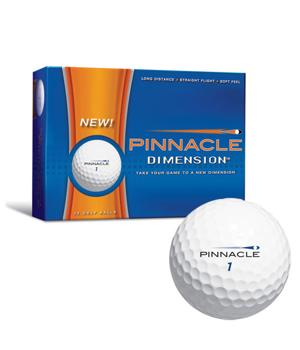 Pinnacle Dimension Golf Balls (12 Balls)
