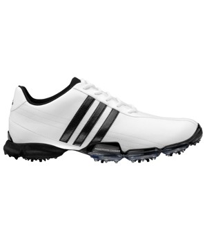Adidas Powerband Grind Golf Shoes (White/Black/White) 2011