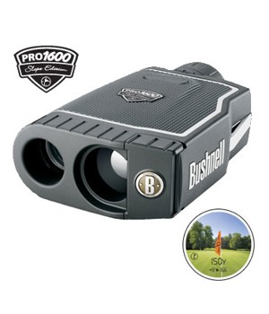 Bushnell Pro 1600 Slope Edition Laser RangeFinder (With Pinseeker Technology)