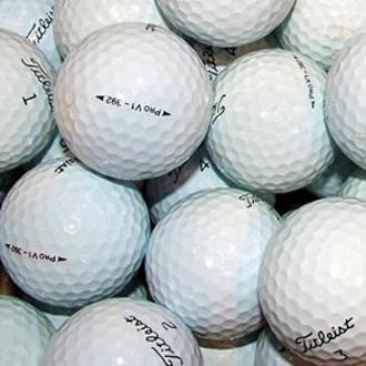 Titleist pro v1x lake balls (12 balls)   pearl quality