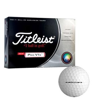 Titleist Pro V1x Golf Balls (12 Balls)