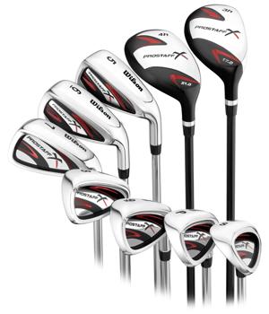 Wilson Prostaff X Combo Iron Set (Steel Shaft) 2012