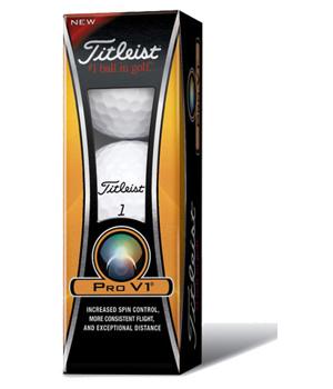 Titleist Pro V1 Golf Balls (3 Ball Sleeve) 2011