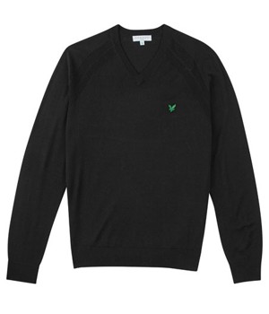 Lyle and Scott Mens Merino V-Neck Sweater 2011