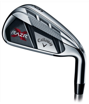 Callaway Ladies RAZR X Irons (Graphite Shaft)