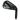 Callaway Ladies RAZR X Black Irons (Graphite Shaft) 2012