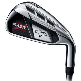 Callaway razr x irons (steel shaft)