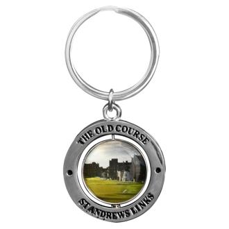 st andrews double sided golfers key ring