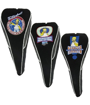 Simpsons Headcover Collection (3 Pack)