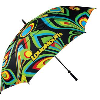 loudmouth 64 inch double canopy shagadelic umbrella