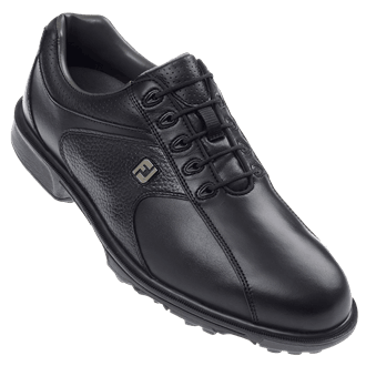 Mens Softjoy Golf Shoes (Black/Black) 2012