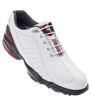 Footjoy Mens Sport Golf Shoes (White/Red) 2012