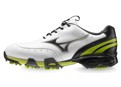 Mizuno Stability Style Golf Shoes (White/Lime) 2012