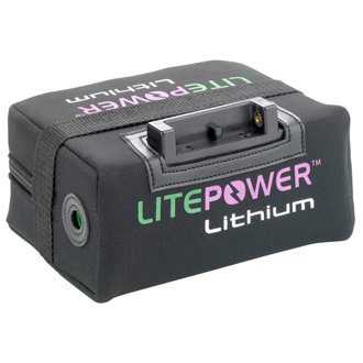 litepower 15ah standard 18 hole lithium battery & charger