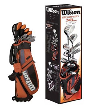 Wilson Stretch XL Golf Package Set (Steel/Graphite) 2012