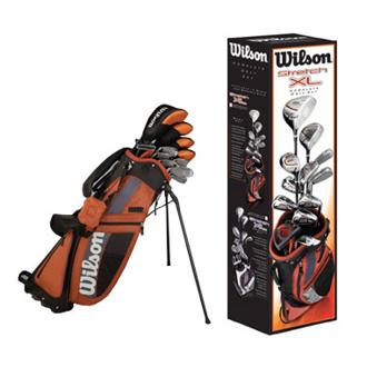 Wilson stretch xl package set 1 inch long (steel/graphite)