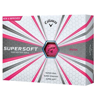 callaway supersoft pink balls (12 balls) 2017