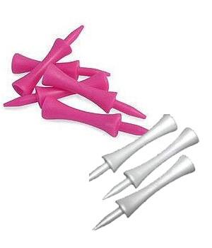 Golfers Club Plastic Castle Graduated Tees (16 Pack)