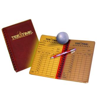 Tee time all weather score card wallet