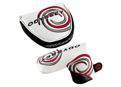 Odyssey Tempest Putter Headcover (White/Black/Red)