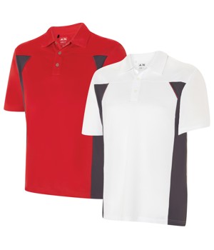 Adidas Mens ClimaCool Textured Colour Block Polo 2012
