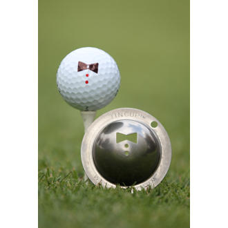 Tin cup ball marker   double 007 van kantoor artikelen tip.