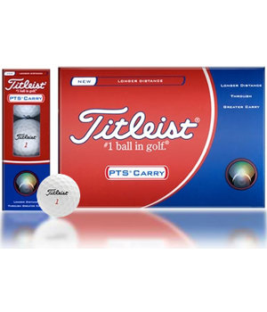 Titleist PTS Carry Golf Balls (12 Balls)