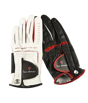 Tonino Lamborghini Mens Leather Golf Gloves