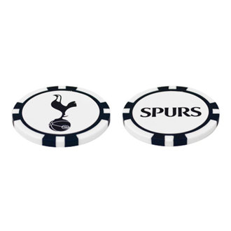 Tottenham poker chip ball marker set van kantoor artikelen tip.