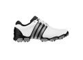 Adidas Tour 360 4.0 Golf Shoes (White/Black/Metallic Silver)