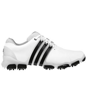 Adidas Tour 360 4.0 Golf Shoes (White/White/Black)