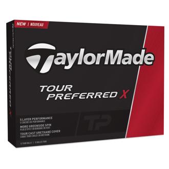 taylormade tour preferred x balls (12 balls) 2016