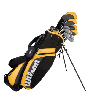 Wilson Ultra DCG Left Hand Golf Package Set (Steel/Graphite)