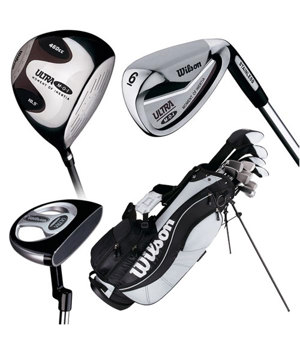 Wilson Ultra MOI Deluxe Complete Golf Package (Steel/Graphite)